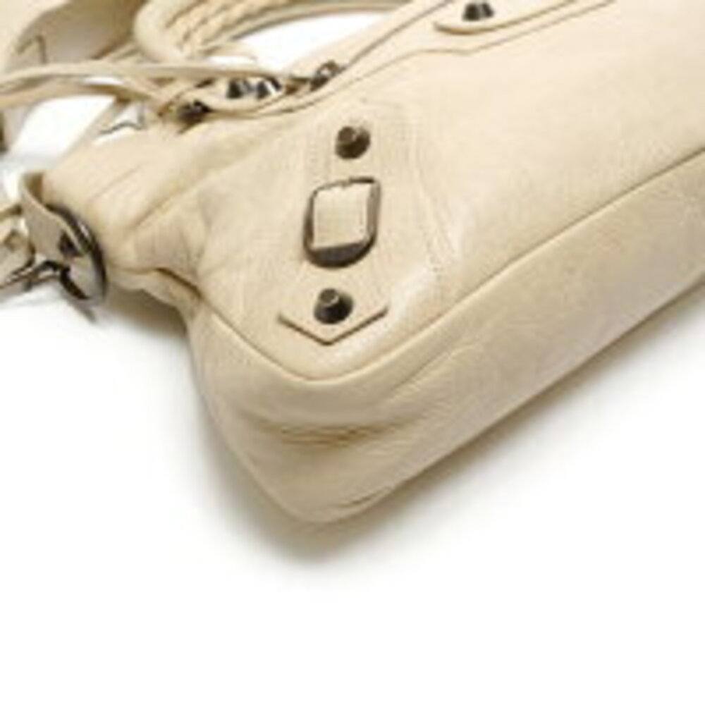 Balenciaga The First City Shoulder Bag Beige - Picture 5 of 13